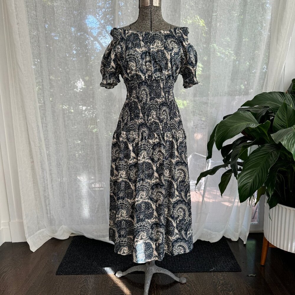 New J.crew Off Shoulder MIDI M